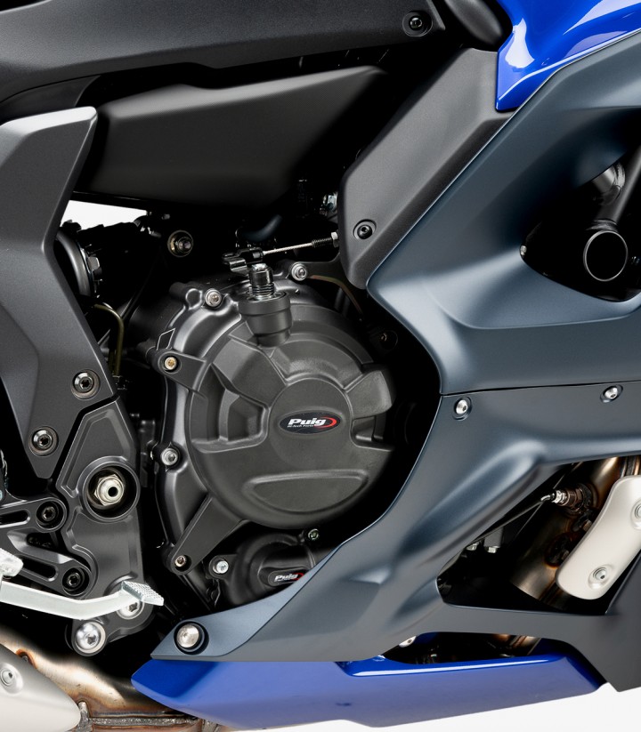 Motorschutzdeckel Track 21929N von Puig für Yamaha YZF-R7 (22-25)