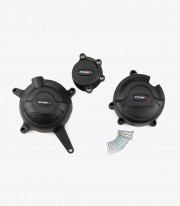 Tapas protectoras del motor Track 21648N de Puig para Honda CB500/F/X/R Hornet, NX500 (22-25)