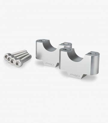 Puig Risers 22116P for Triumph Tiger 900 GT / Rally Pro (24-25) in Silver