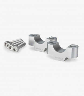Puig Risers 22115P for Triumph Tiger 900 GT / Rally Pro (24-25) in Silver