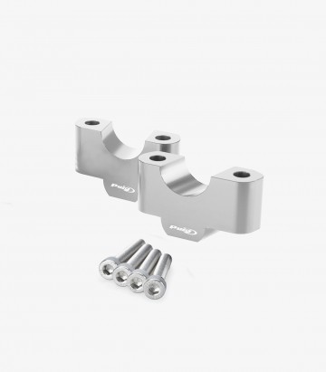 Puig Risers 22530P for Triumph Tiger Sport 800 (25) in Silver