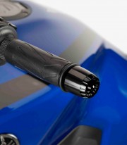 Puig Thruster 22096N+9420N Bar Ends in Black for Yamaha MT-09 (24-25)