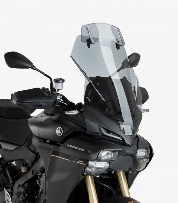 Cúpula Puig Touring con visera Yamaha Tracer 9 (25), Tracer 9 GT (25), Tracer 9 GT Plus (25), Tracer 9 Y-AMT (25) Ahumado 22457H