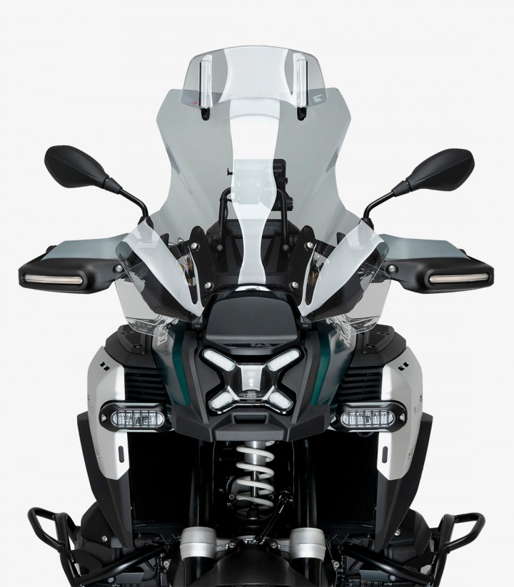 BMW R1300GS (23-25) Puig Touring Plus with visor Smoked Windshield 22288H
