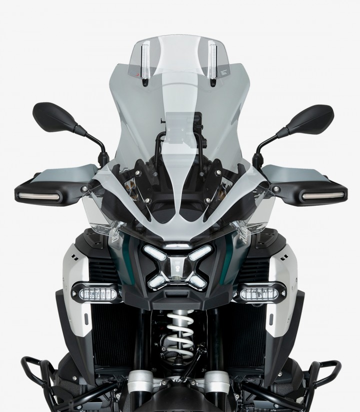 BMW R1300GS (23-25) Puig Touring Plus with visor Smoked Windshield 22329H