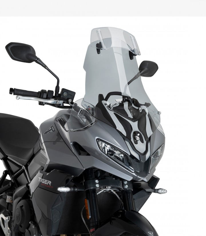 Cúpula Puig Touring con visera Triumph Tiger Sport 800 (25) Ahumado 22523H