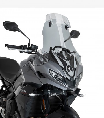 Cúpula Puig Touring con visera Triumph Tiger Sport 800 (25) Ahumado 22523H