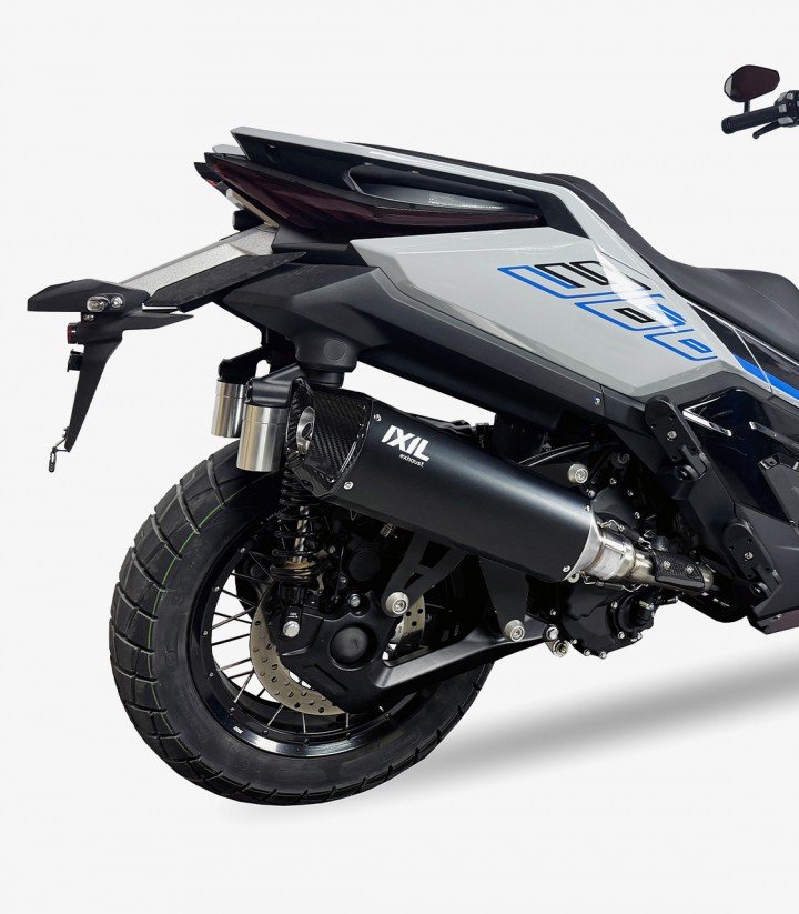 Escape OV3095V4B Ixil V4B Negro para Zontes 368 G ADV (24)