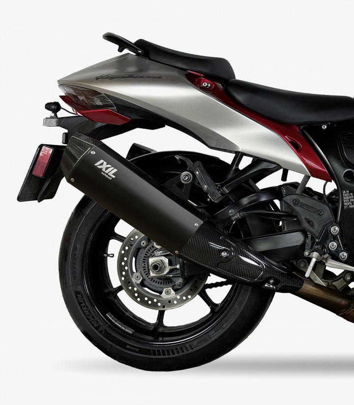 Escape OS8086SBC+OS8087SBC Ixil V4B Acero para Suzuki GSX 1300 R Hayabusa (21-24)