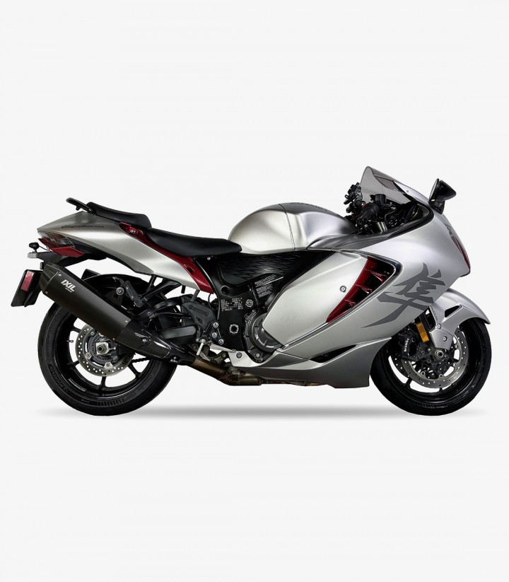 Ixil OS8086SBC+OS8087SBC V4B Steel Exhaust for Suzuki GSX 1300 R Hayabusa (21-24)