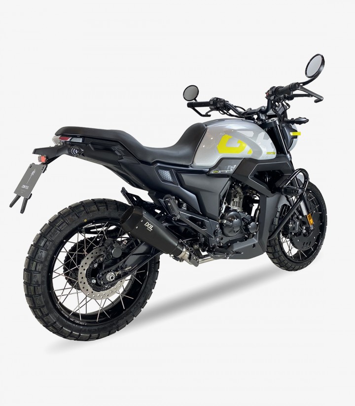 Escape GZ3293BR Ixil RC3B Negro para Zontes G1 125 / X, U1-125, U125, Z2-125, GK125 / X (23-24)
