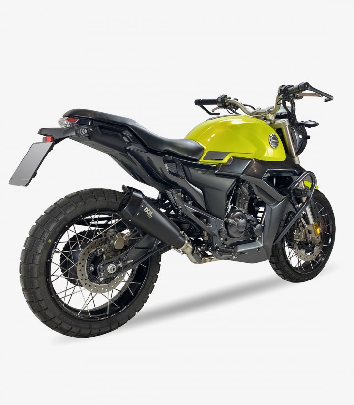 Escape GZ3292BR Ixil RC3B Negro para Zontes G1 125 / X, U1-125, U125, Z2-125, GK125 / X (21-22)