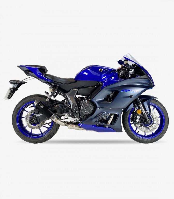 Auspuff GY9266BR Ixil RC3B Schwarz für Yamaha YZF 700 R7 (21-26)