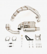 Escape GY9266BR Ixil RC3B Negro para Yamaha YZF 700 R7 / A2 (21-25)