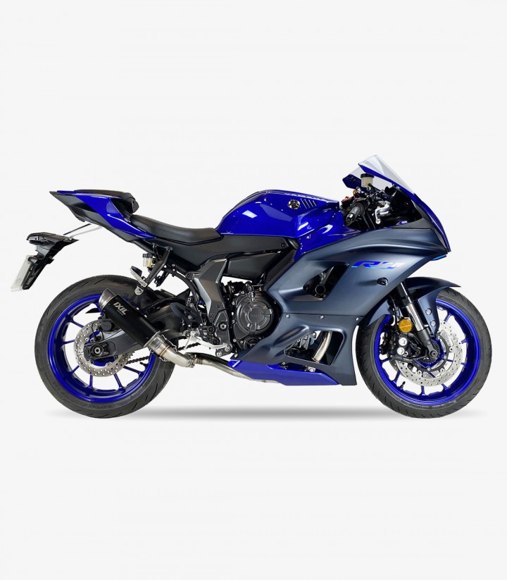 Escape GY9966BR Ixil RC3B Negro para Yamaha YZF 700 R7 / A2 (21-25)