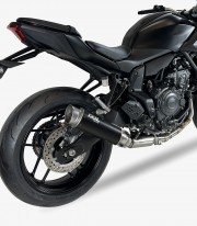 Escape GY9264BR Ixil RC3B Negro para Yamaha MT-07 (21-25)