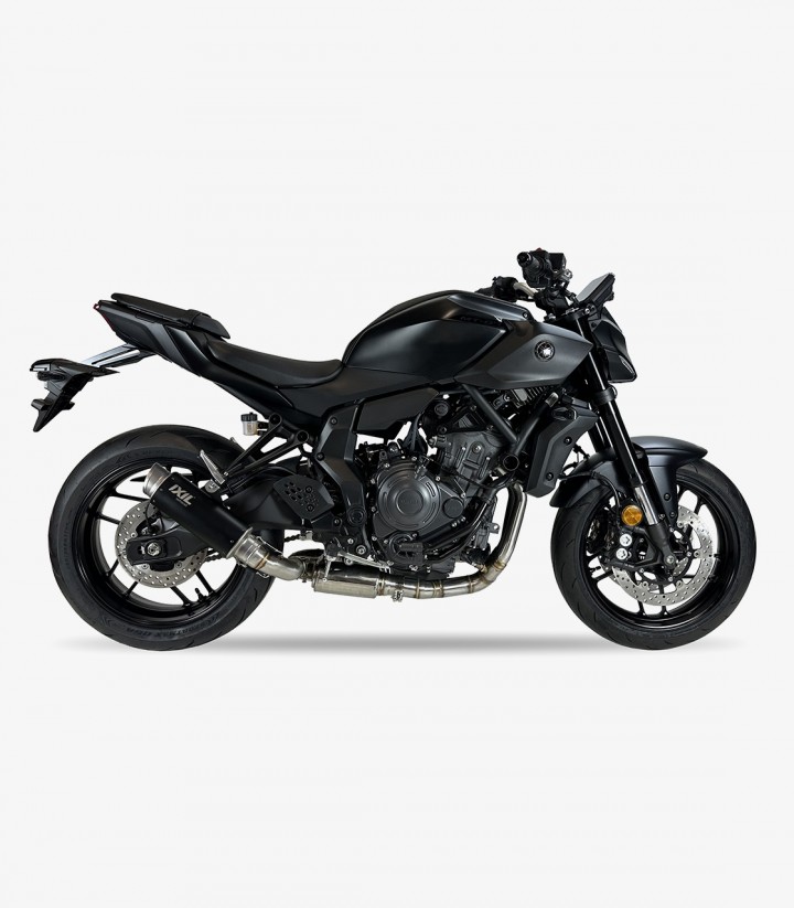 Auspuff GY9264BR Ixil RC3B Schwarz für Yamaha MT-07 (21-26)