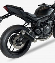 Escape GY9964BR Ixil RC3B Negro para Yamaha MT-07 (21-25)