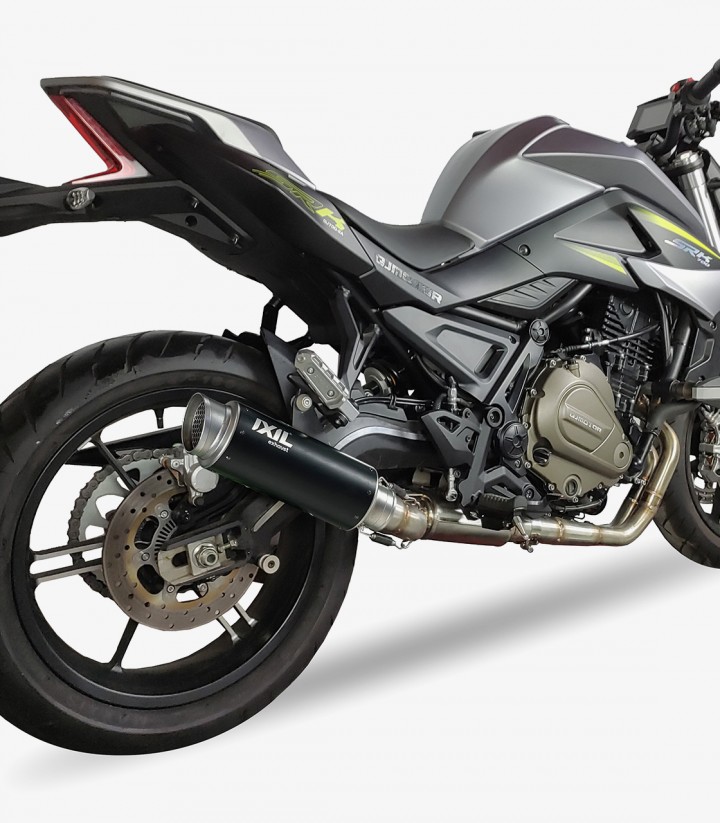 Ixil GQ1209BR RC3B Black Exhaust for QJ MOTOR SRK 700