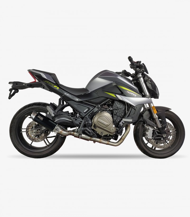 Escape GQ1209BR Ixil RC3B Negro para QJ MOTOR SRK 700