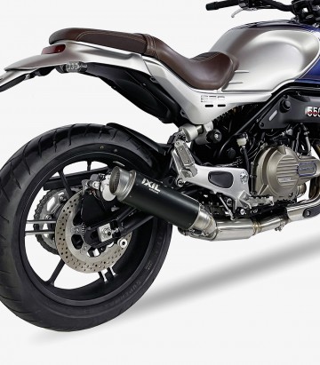 Escape GQ1207BR Ixil RC3B Negro para QJ MOTOR SRV 550