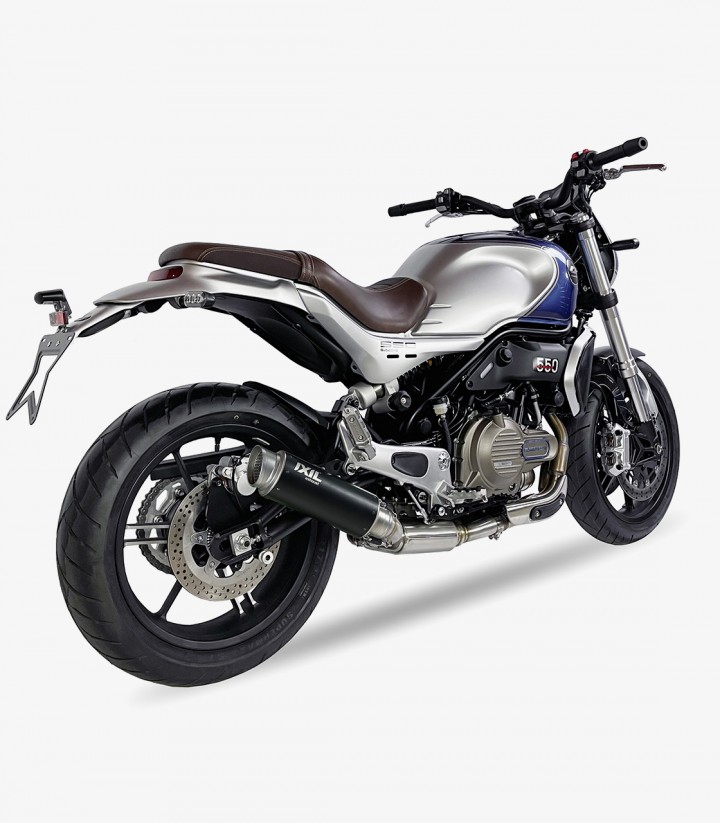 Escape GQ1207BR Ixil RC3B Negro para QJ MOTOR SRV 550