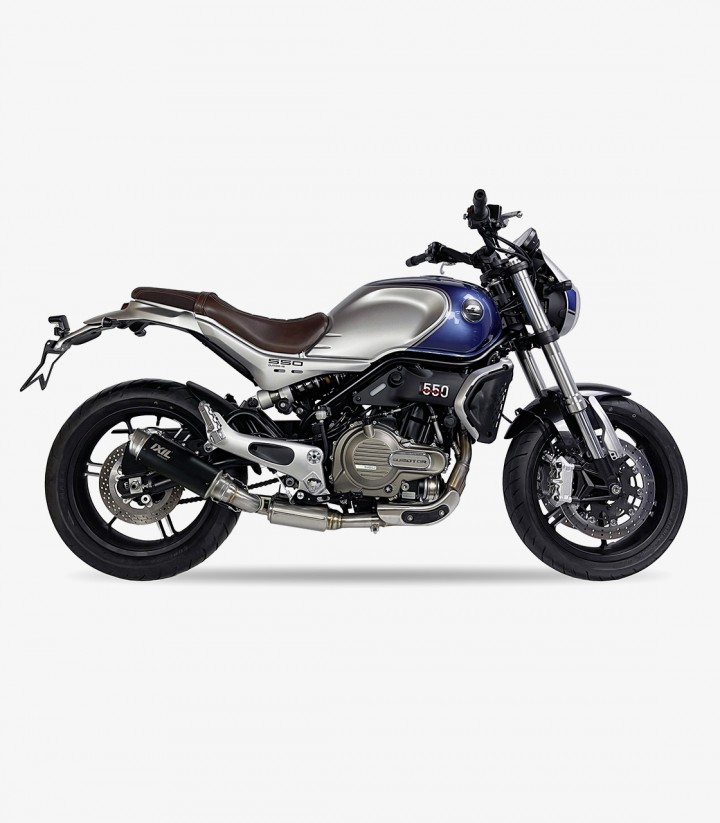 Auspuff GQ1207BR Ixil RC3B Schwarz für QJMOTOR SRV 550