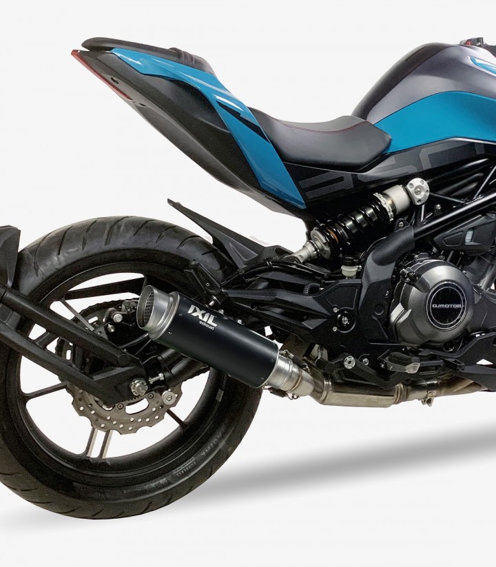 Escape GQ1203BR Ixil RC3B Negro para QJ MOTOR SRK 400
