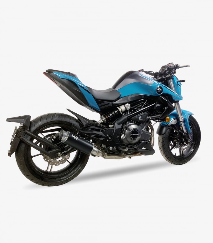 Escape GQ1203BR Ixil RC3B Negro para QJ MOTOR SRK 400