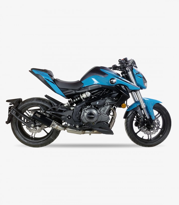 Escape GQ1203BR Ixil RC3B Negro para QJ MOTOR SRK 400