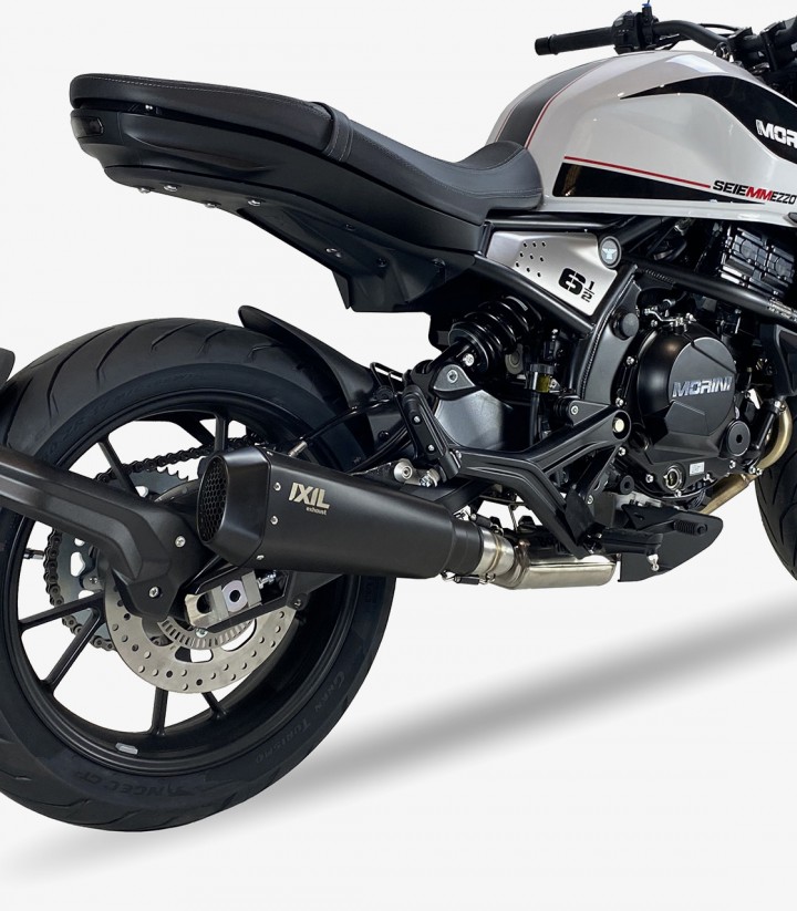 Ixil GM4230BR RC3B Black Exhaust for Moto Morini Seiemmezzo 650 STR / SCR, X-CAPE 650 (22-23)
