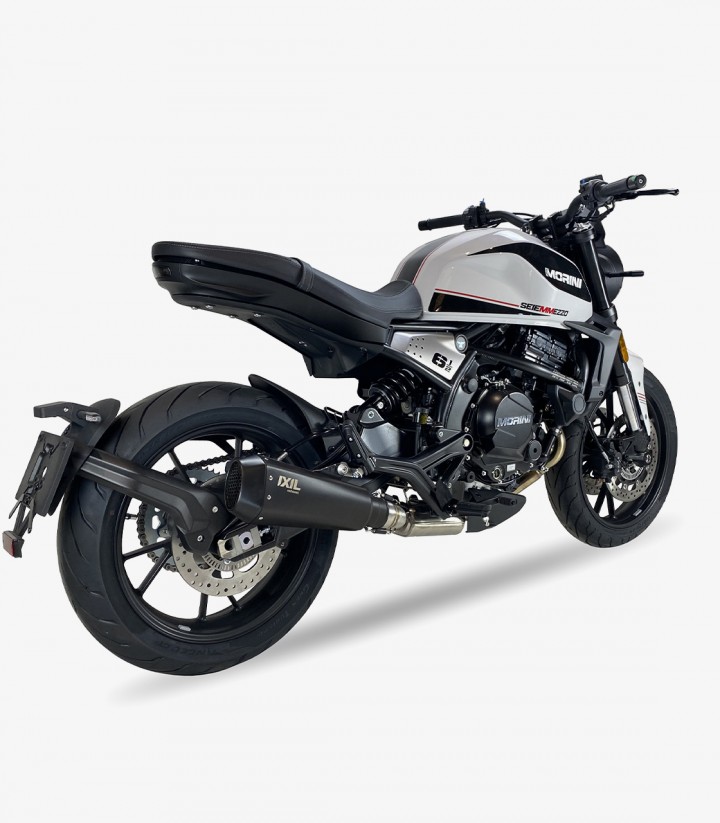 Escape GM4230BR Ixil RC3B Negro para Moto Morini Seiemmezzo 650 STR / SCR, X-CAPE 650 (22-23)
