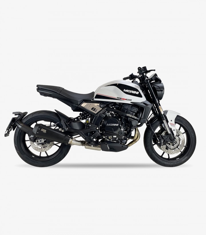 Escape GM4230BR Ixil RC3B Negro para Moto Morini Seiemmezzo 650 STR / SCR, X-CAPE 650 (22-23)