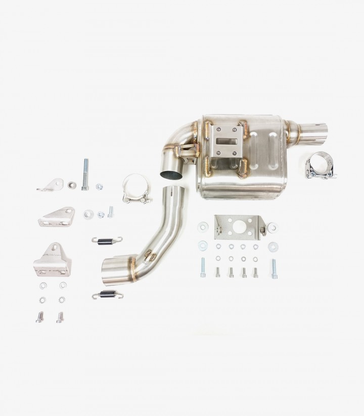 Escape GM4230BR Ixil RC3B Negro para Moto Morini Seiemmezzo 650 STR / SCR, X-CAPE 650 (22-23)