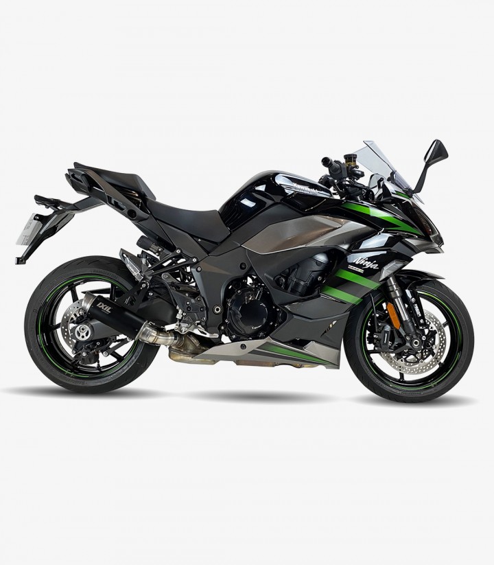 Escape GK7294BR Ixil RC3B Negro para Kawasaki Ninja 1000 SX (20-24)