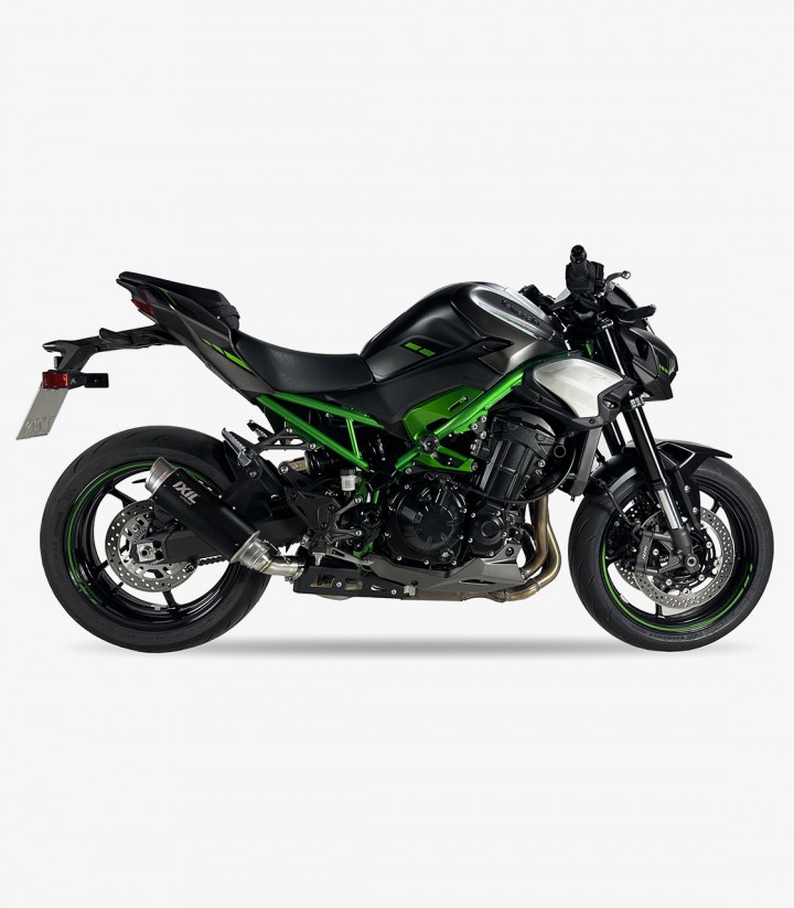 Auspuff GK7230BR Ixil RC3B Schwarz für Kawasaki Z 900 / SE 91 kW / A2 (25-26)
