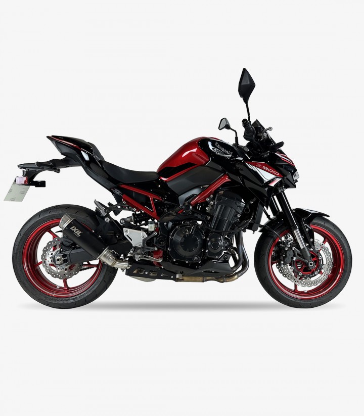 Escape GK7258BR Ixil RC3B Negro para Kawasaki Z 900 (20-24)