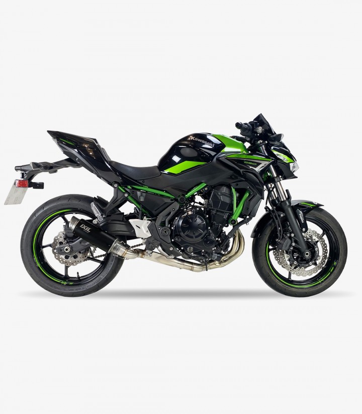 Escape GK7957BR Ixil RC3B Negro para Kawasaki Z 650 / RS - Ninja 650 (23-25)