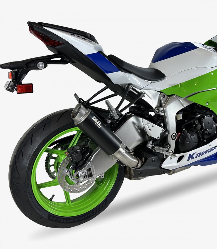 Escape GK7244BR Ixil RC3B Negro para Kawasaki ZX-6 R Ninja (24-25)