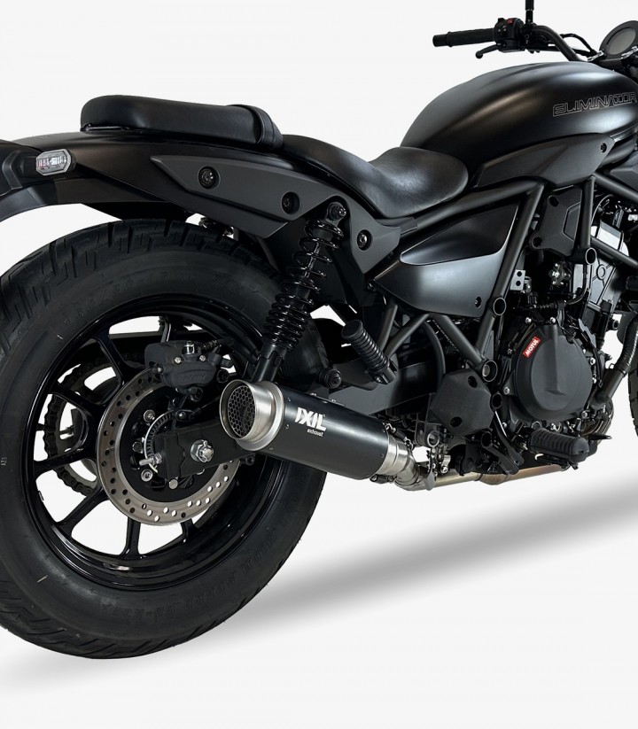 Ixil GK7246BR RC3B Black Exhaust for Kawasaki Eliminator 500 (24-25)