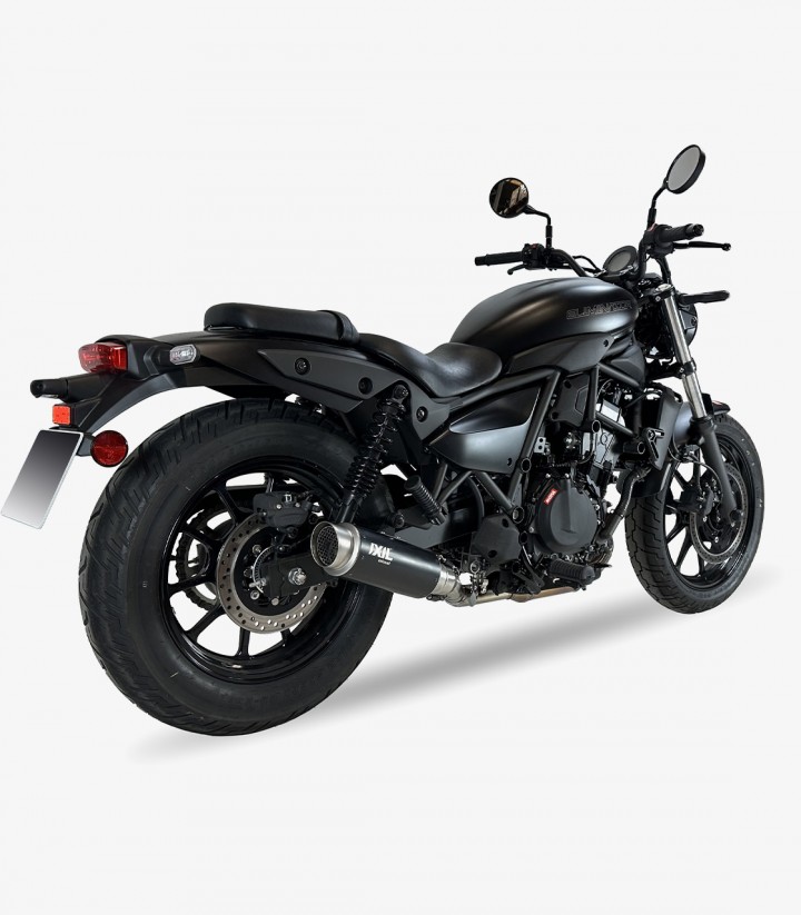 Escape GK7246BR Ixil RC3B Negro para Kawasaki Eliminator 500 (24-25)