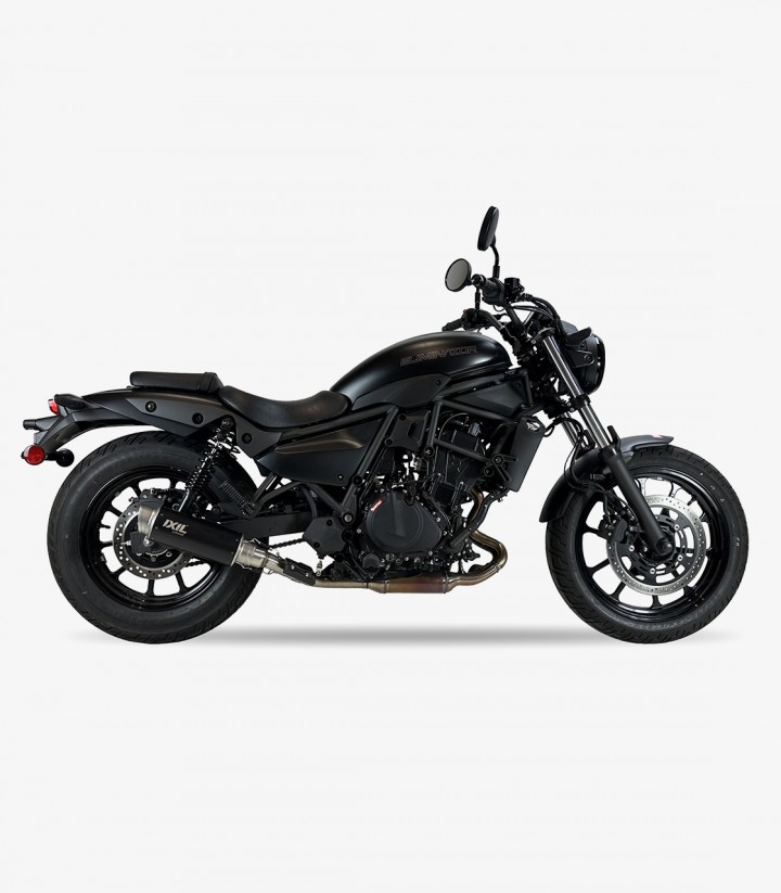 Escape GK7246BR Ixil RC3B Negro para Kawasaki Eliminator 500 (24-25)