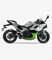 Ixil GK7240BR RC3B Black Exhaust for Kawasaki Ninja 500, Ninja Z / 7 Hybrid, Z 500 (24-25)