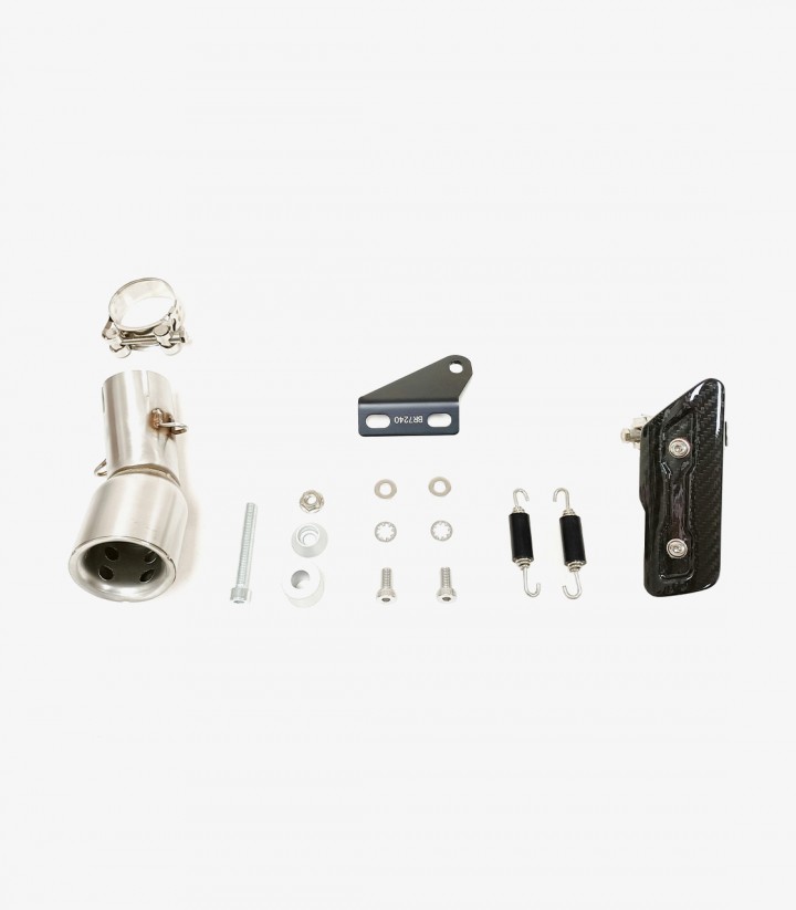 Escape GK7240BR Ixil RC3B Negro para Kawasaki Ninja 500, Ninja Z / 7 Hybrid, Z 500 (24-25)