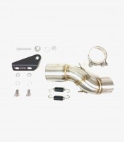 Escape GK7242BR Ixil RC3B Negro para Kawasaki Ninja ZX-25 R / RR, Ninja ZX-4 R / RR (23-25)