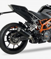 Ixil GM3259BR RC3B Black Exhaust for Husqvarna Svartpilen 125/401, Vitpilen 401 (20-23), KTM Duke 125 / 390 (21-23), RC 125/390 