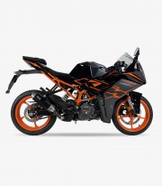Escape GM3259BR Ixil RC3B Negro para Husqvarna Svartpilen 125/401, Vitpilen 401 (20-23), KTM Duke 125 / 390 (21-23), RC 125/390 