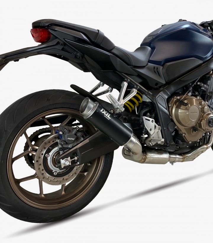 Auspuff GH6156BR Ixil RC3B Schwarz für Honda CB 650 R (19-20), CBR 650 R (19-20)