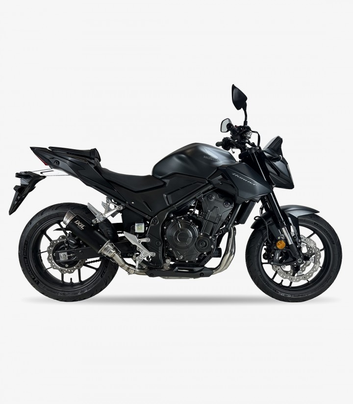 Auspuff GH6237BR Ixil RC3B Schwarz für Honda CB 500 Hornet (24-26), CBR 500 R (24-26), NX 500 (24-26)
