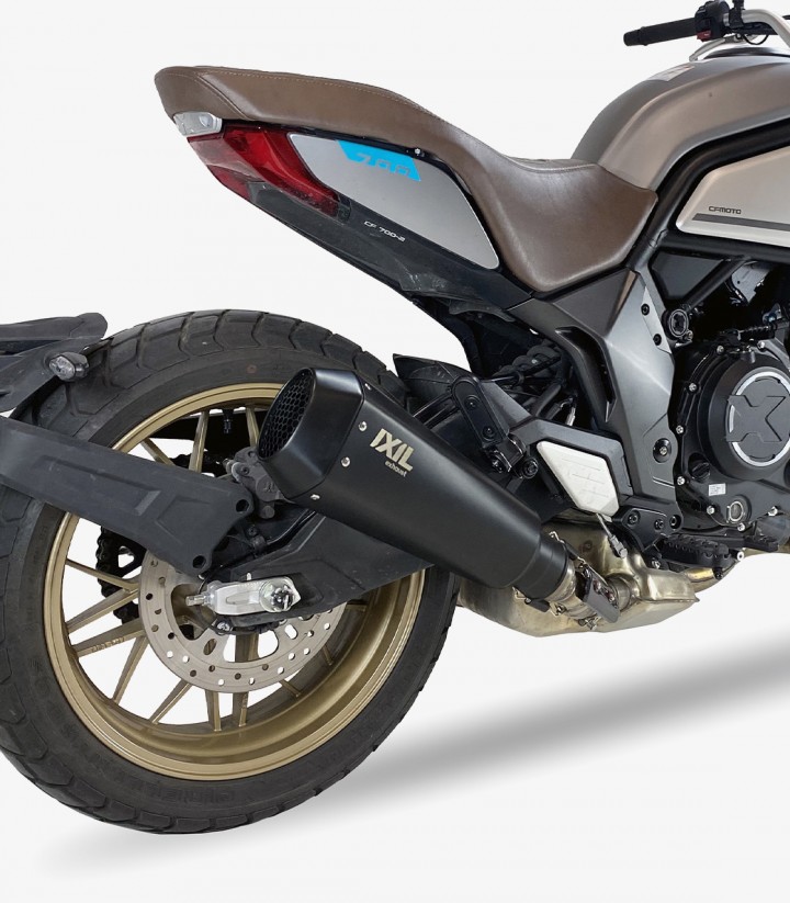 Auspuff GF3239BR Ixil RC3B Schwarz für CFMOTO 700 CL-X Heritage/Sport/Adventure (19-23)